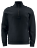 Projob 2128 Half-zip Collegepaita Musta
