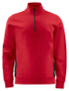 Projob 2128 Half-zip Collegepaita Punainen