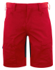 Projob 2522 Stretch Shortsit Punainen