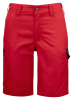 Projob 2529 Naisten Shortsit Punainen
