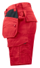 Projob 5535 Riipputaskushortsit Punainen