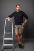 Projob 5535 Riipputaskushortsit Punainen