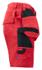Projob 5535 Riipputaskushortsit Punainen
