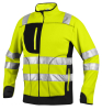 Projob 6303 Fleecetakki En Iso 20471 Luokka 3/2 Keltainen / Musta