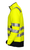 Projob 6303 Fleecetakki En Iso 20471 Luokka 3/2 Keltainen / Musta
