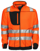 Projob 6303 Fleecetakki En Iso 20471 Luokka 3/2 Oranssi / Musta
