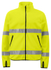 Projob 6327 Fleecetakki En Iso 20471 Luokka 3 Keltainen / Musta