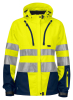 Projob 6423 Naisten Takki En Iso 20471 Luokka 3/2 Keltainen/tummansininen