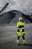 Projob 6423 Naisten Takki En Iso 20471 Luokka 3/2 Keltainen/tummansininen