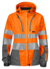 Projob 6423 Naisten Takki En Iso 20471 Luokka 3/2 Oranssi/harmaa