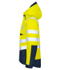 Projob 6425 Tekninen Talvitakki, En Iso 20471 Luokka 3 Keltainen/tummansininen