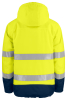 Projob 6441 Huomio Talvitakki En Iso 20471 Luokka 3 Keltainen / Sininen