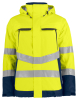 Projob 6441 Huomio Talvitakki En Iso 20471 Luokka 3 Keltainen / Sininen