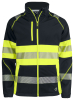 Projob 6443 Softshell-takki En Iso 20471 Luokka 1 Keltainen/musta