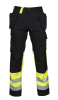 Projob 6502 Housut En Iso 20471 Luokka 1 Keltainen / Musta