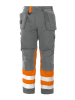 Projob 6502 Housut En Iso 20471 Luokka 1 Oranssi/harmaa