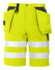 Projob 6503 Shortsit En Iso 20471 Luokka 2/1 Keltainen / Musta