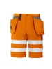Projob 6503 Shortsit En Iso 20471 Luokka 2/1 Oranssi/harmaa