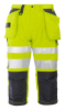 Projob 6510 Caprihousut En Iso 20471 Luokka 2 Keltainen / Musta