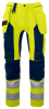 Projob 6513 Stretch Huomiohousut En Iso 20471 Luokka 2/1 Keltainen/tummansininen