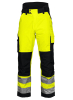 Projob 6514 Toppahousut En Iso 20471 Luokka 2 Keltainen / Musta