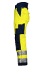 Projob 6514 Toppahousut En Iso 20471 Luokka 2 Keltainen/tummansininen