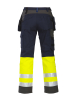 Projob 6522 Housut En Iso 20471 Luokka 1 Keltainen/tummansininen
