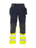 Projob 6522 Housut En Iso 20471 Luokka 1 Keltainen/tummansininen