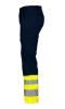 Projob 6523 Housut En Iso 20471 Luokka 1 Keltainen / Tummansininen