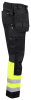 Projob 6524 Strechhousut Extreme Kelta / Musta