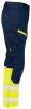 Projob 6528 Stretchhousut  En Iso 20471 Luokka 1 Keltainen / Sininen
