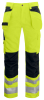 Projob 6531 Riipputaskuhousut En Iso 20471 Luokka 2 Keltainen / Musta