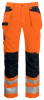 Projob 6531 Riipputaskuhousut En Iso 20471 Luokka 2 Oranssi / Musta