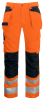 Projob 6531 Riipputaskuhousut En Iso 20471 Luokka 2 Oranssi/musta