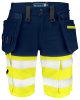 Projob 6580 Shortsit En Iso 20471 Luokka 1