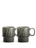 Sagaform Coffee & More Kahvimuki 2 Kpl, Harmaa