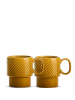 Sagaform Coffee & More Kahvimuki 2 Kpl, Keltainen