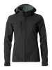Special Assortment Eco Hoody Softshell Jacket Women Black
