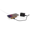 10w Bambuinen Langaton Laturi Usb:llä Ruskea