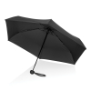 19,5" Aware™ Rpet Super Mini -manuaali 190t Pongee Sateenvar Musta