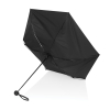 19,5" Aware™ Rpet Super Mini -manuaali 190t Pongee Sateenvar Musta