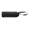 19,5" Aware™ Rpet Super Mini -manuaali 190t Pongee Sateenvar Musta