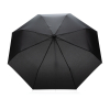 20.5" Impact Aware™ Rpet190t Minisateenvarjo Musta