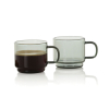 Adhoc Impact -espressokupit 70 Ml, 2 Kpl:n Sarja Läpinäkyvä