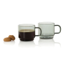 Adhoc Impact -espressokupit 70 Ml, 2 Kpl:n Sarja Läpinäkyvä