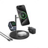 Anker Maggo 3-in-1 -langaton Latausteline Musta