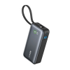 Anker Nano 30 W -varavirtalähde Usb-c-kaapelilla Musta