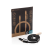 Arc Rcs 60w 120 Cm 2-in-1 Fast Charging Cable Musta