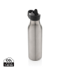 Avira Ara Fliptop Vesipullo 500ml Rcs Re-steel Hopeanvärinen
