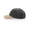 Beau Aware™ -puuvillatwill-lippalakki, 6-osainen, 270 G/m² Musta